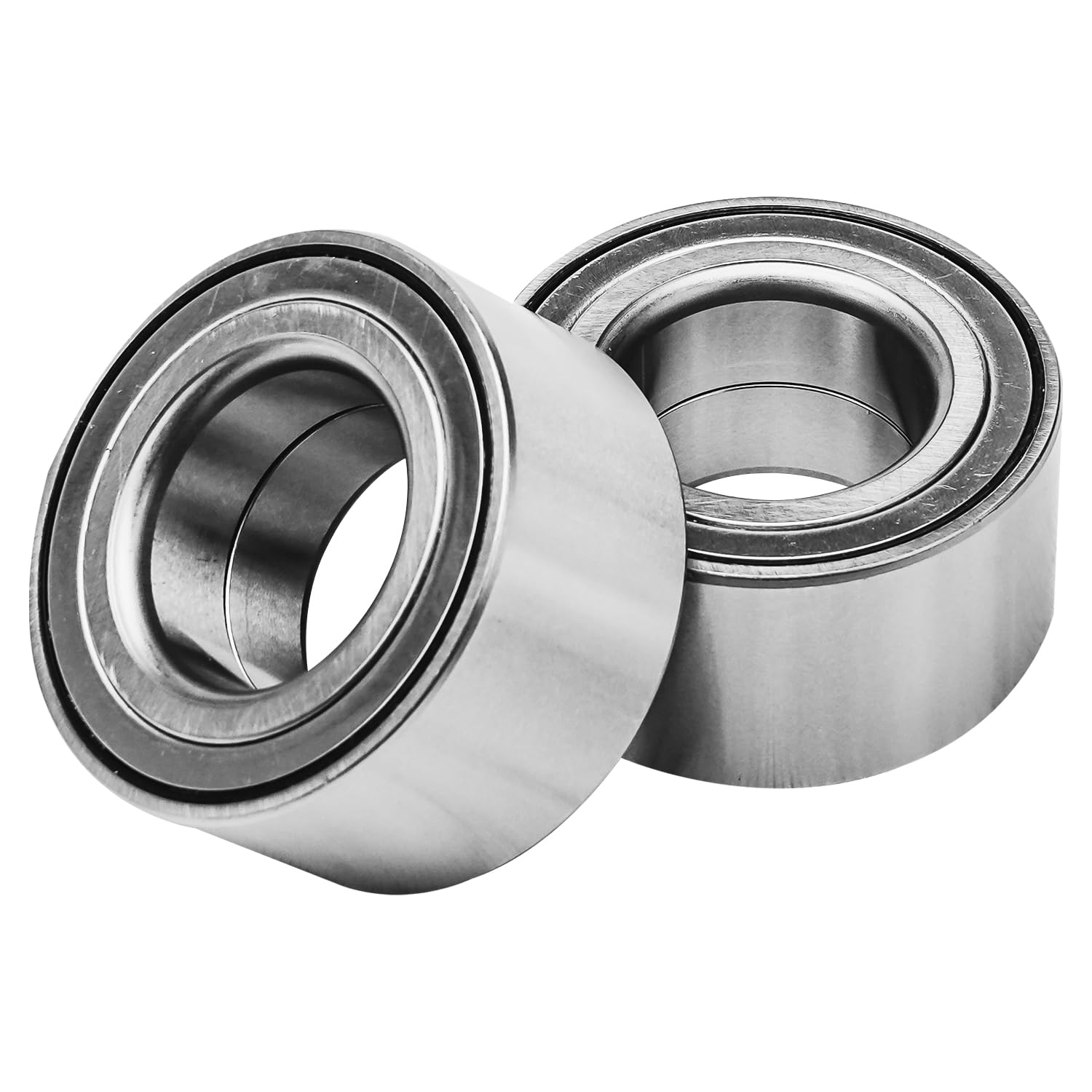 Detroit Axle - 4pc Wheel Bearing & Hub Assembly Kit - Compatible with 2007-2012 Dodge Caliber, 2007-2017 Jeep Compass & Patriot - Front & Rear Wheel Bearing Replacement - Perfect for Off-Roading, Daily Commuting & Vehicle Maintenance