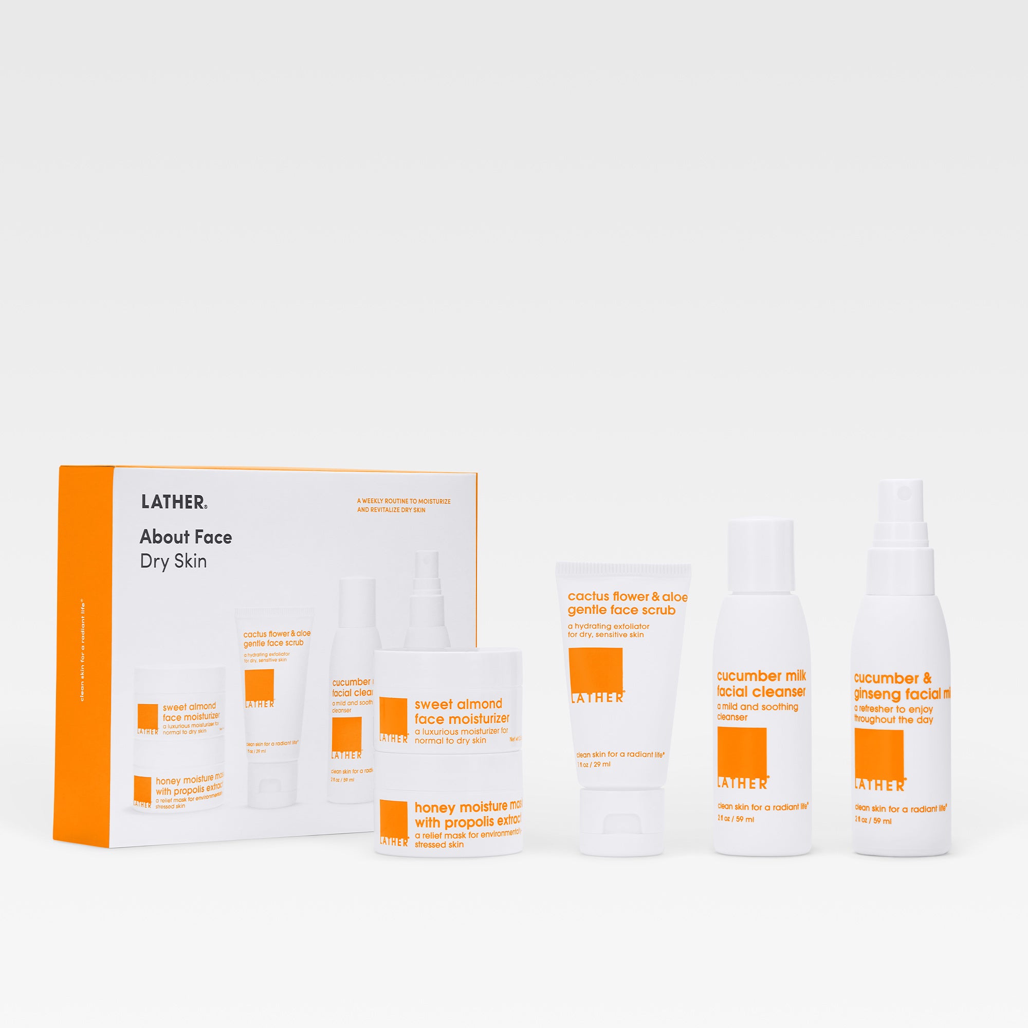 About Face Hydrating Skincare Kit for Dry Skin - Moisturizing Face Cream, Serum & Mask Set for Daily Hydration & Glow | Perfect for Winter Care & Sensitive Skin Relief