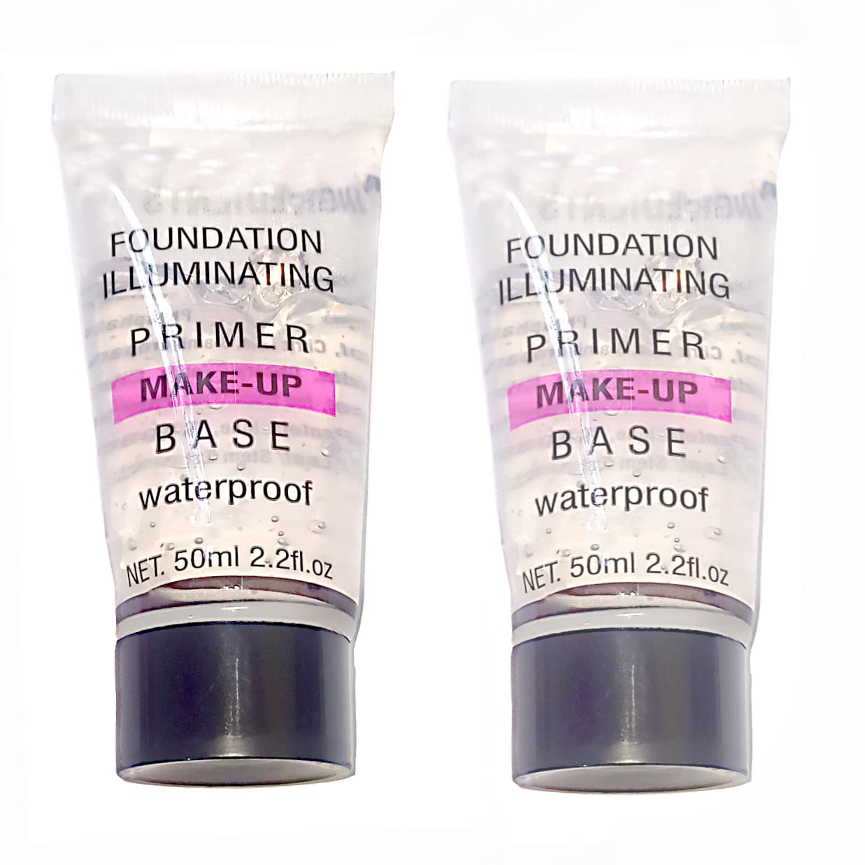 Waterproof Illuminating Primer Foundation - Pack of 2 | Long-Lasting Makeup Base for Flawless Skin | Perfect for Daily Wear & Special Occasions
