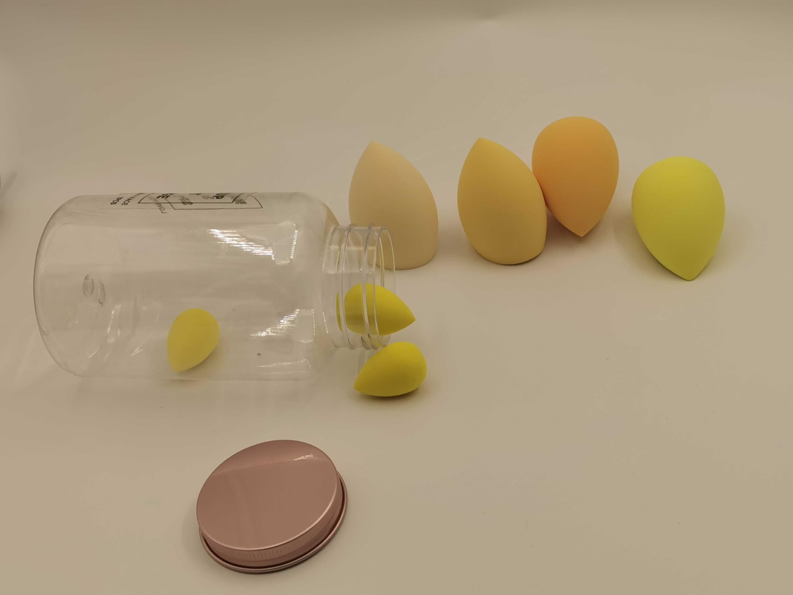 Premium Beauty Blender Sponge Set - Soft Makeup Puff for Flawless Foundation & Blending - Random Color (Box Pack) - Perfect for Daily Makeup, Travel & Professional Use