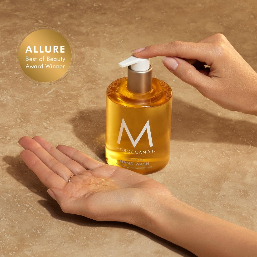 Moroccanoil Moisturizing Hand Wash with Argan Oil - Hydrating & Nourishing for Soft Skin - Perfect for Home, Spa & Office Use