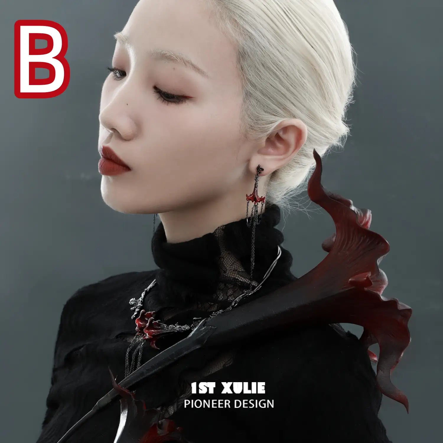 Bloody Datura Collection Set - Gothic Jewelry & Accessories for Dark Fashion Lovers | Perfect for Halloween, Cosplay & Alternative Style Outfits