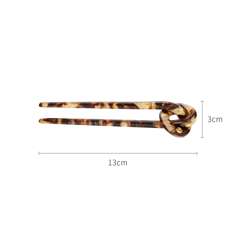 Hazel Hair Stick - Natural Wood Hair Pin for Women, Boho Hair Accessories for Updos & Braids - Perfect for Weddings, Parties & Everyday Styling