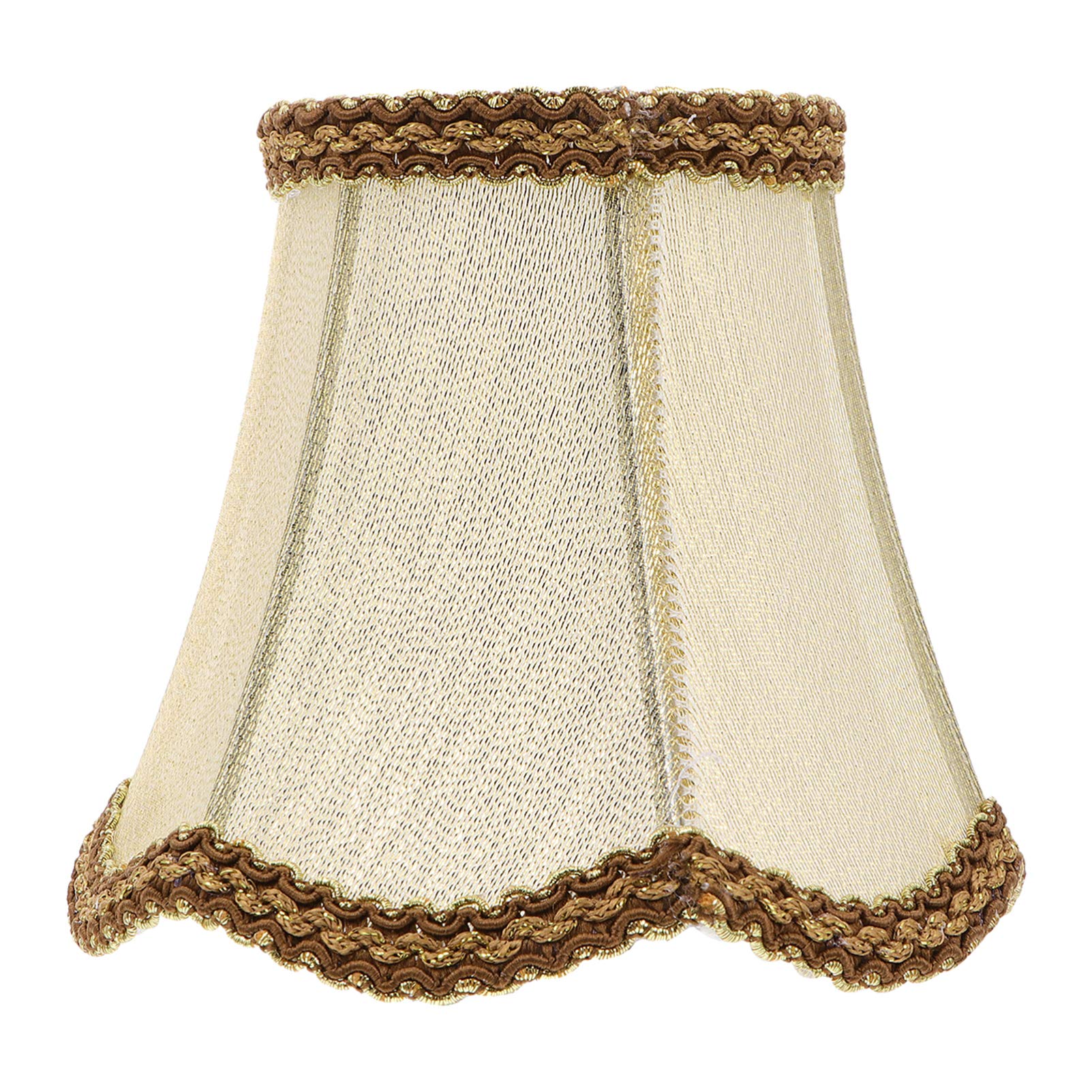 European Style Clip-On Fabric Lamp Shade - Universal Fit for Table Lamps, Floor Lights & Chandeliers - Perfect for Living Room, Bedroom & Office Decor
