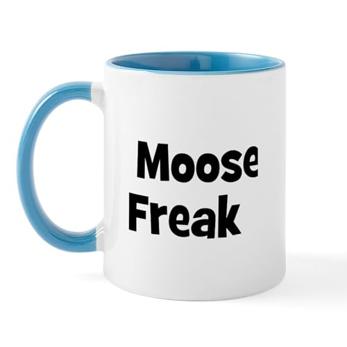 White/Blue Inside - Moose Freak Mug