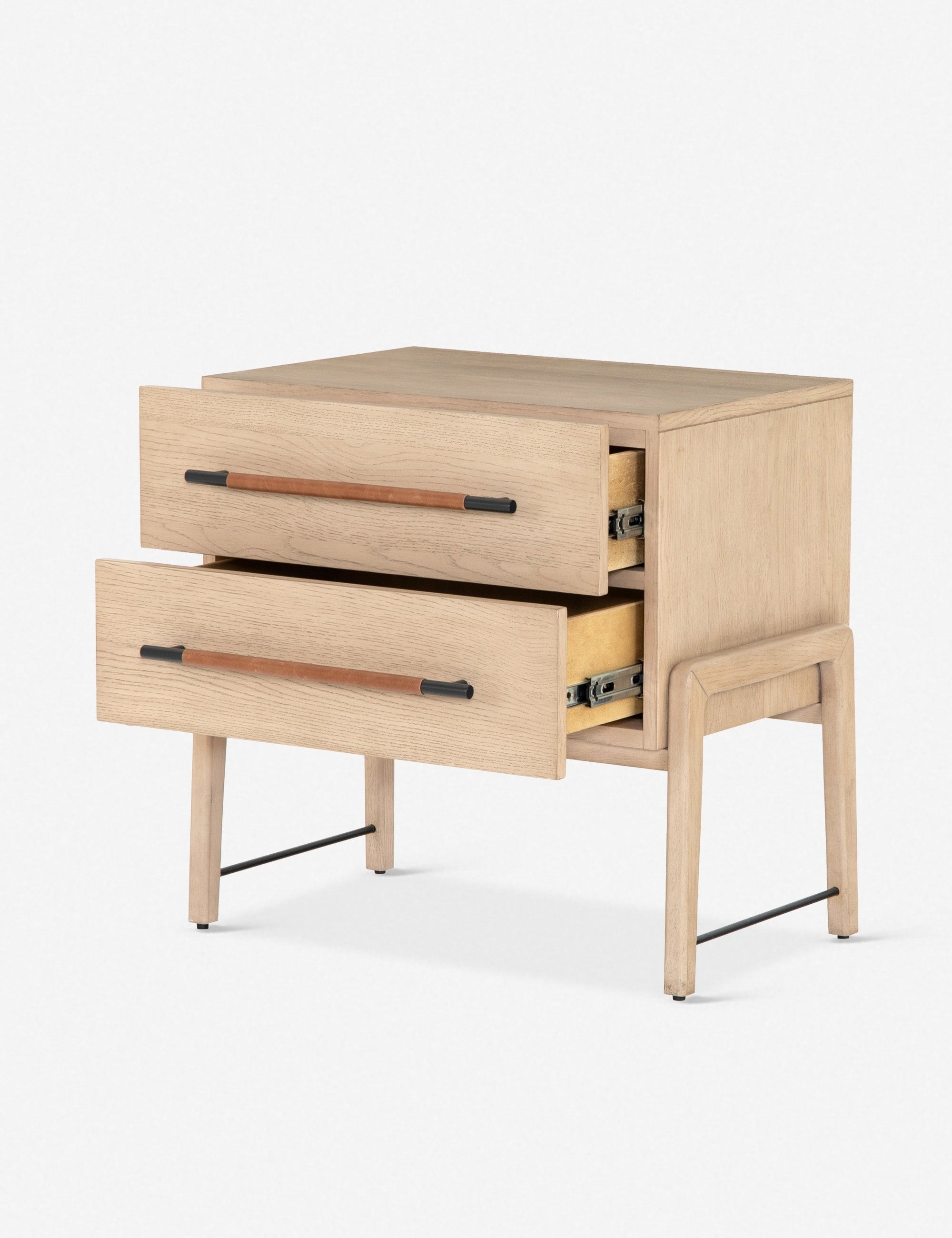 Modern Avalon Nightstand - Stylish Bedside Table with Storage Drawer for Bedroom, Living Room, or Office - Perfect for Small Spaces and Home Decor