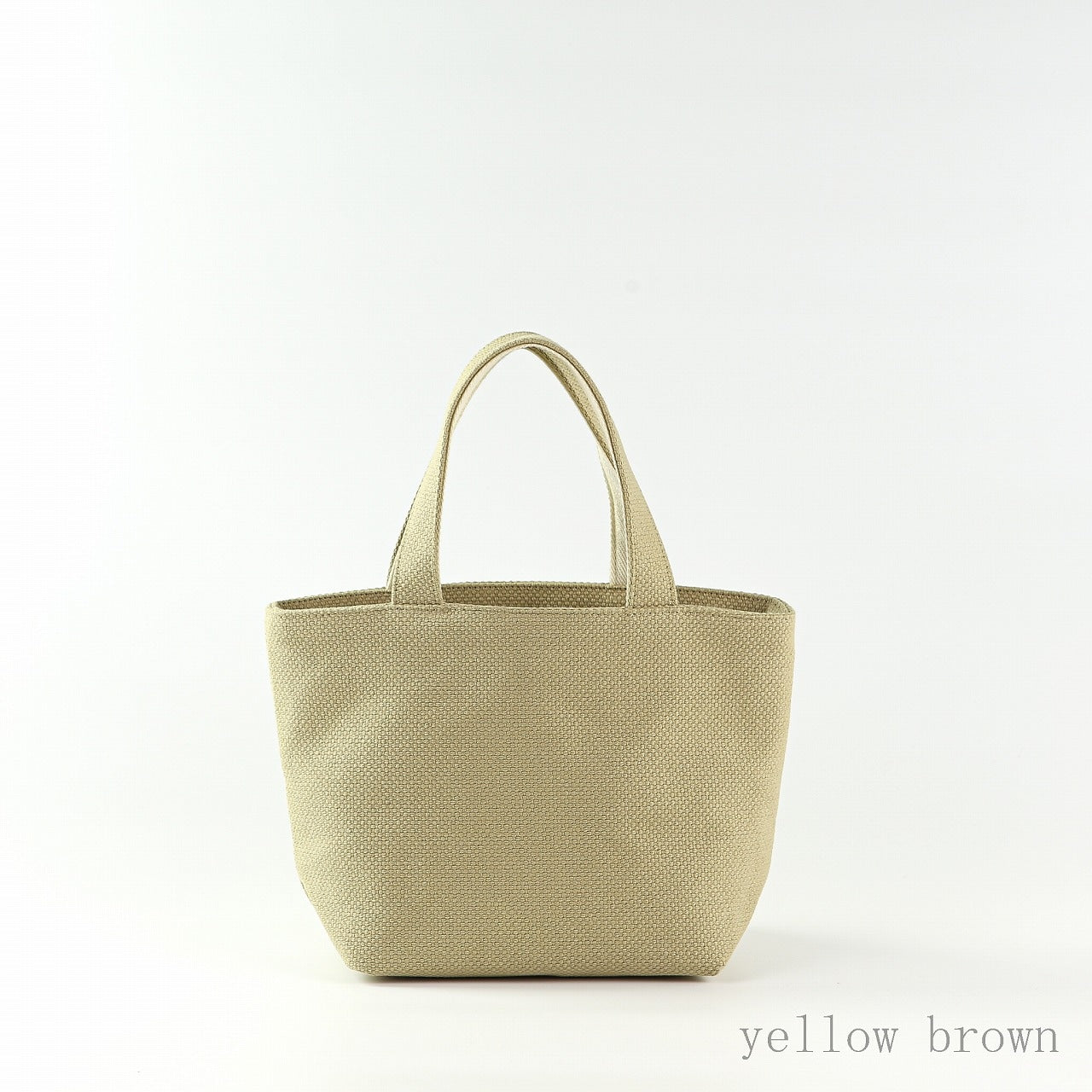 Premium Matsuemon Canvas Tote Bag - Small Size in Yellow Brown | Durable & Stylish Eco-Friendly Shopping Bag for Groceries, Beach Trips & Daily Use