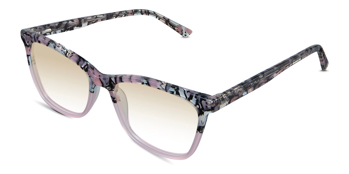 Paisley Print Women's Prescription Tinted Glasses - Stylish & UV Protection for Outdoor Activities, Driving, and Fashion Accessories