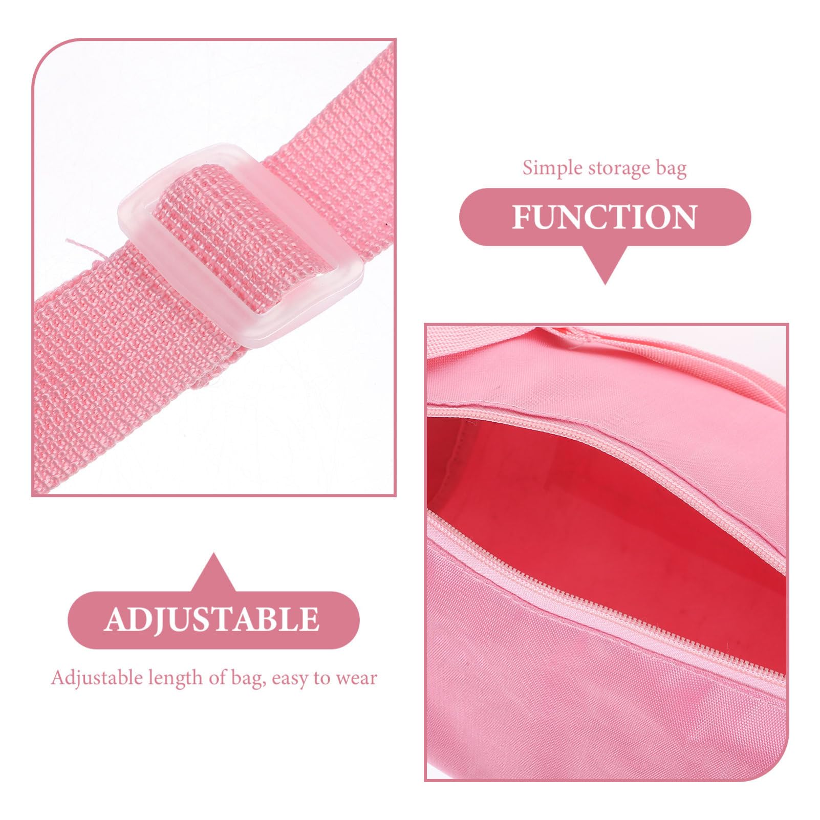 WRITWAA Adjustable Dance Bag for Ballet Shoes - Lightweight & Spacious Storage for Dancewear, Costumes & Accessories - Perfect for Ballet Class, Rehearsals & Performances