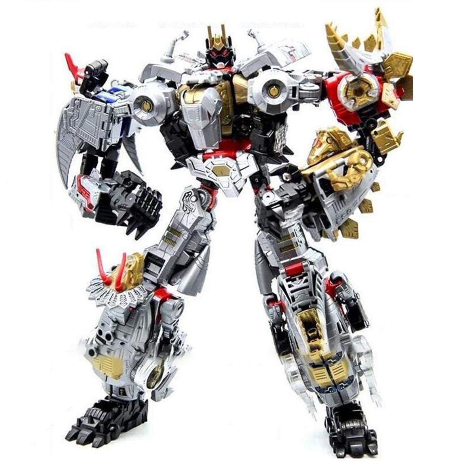 King Kong Oversized Anime Devastator Transforming Robot Car Toy - Action Figure Dinosaur Model for Boys & Kids - Perfect for Playtime, Collecting, and Role-Playing Scenes