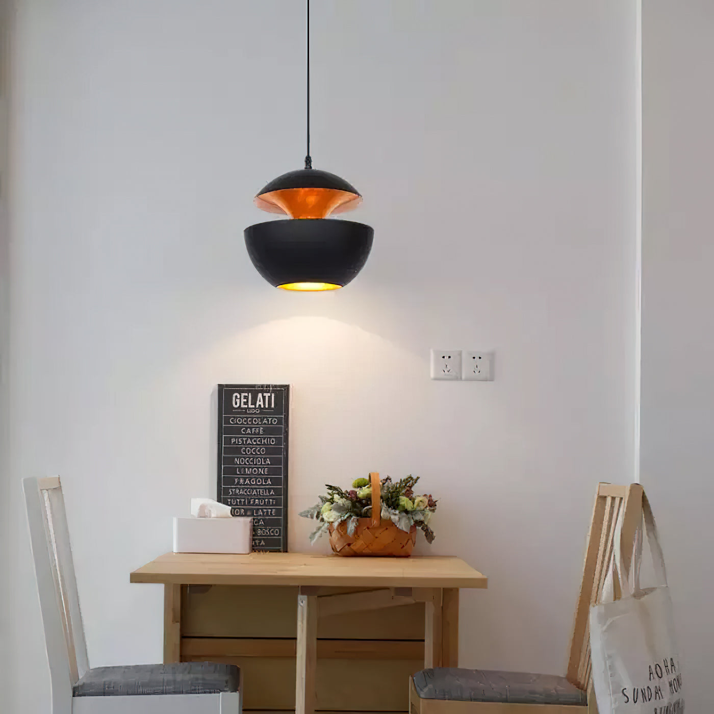 Here Comes The Sun Pendant Light - Modern Solar-Themed Hanging Lamp for Living Room, Bedroom & Kitchen Decor | Energy-Efficient Indoor Lighting Fixture