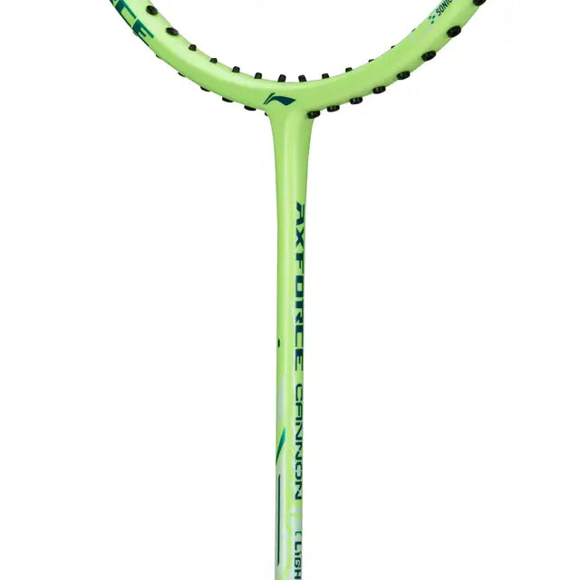 Li Ning Axforce Cannon Green (Ambrosia) Badminton Racket - Prestrung Professional Badminton Racquet for Advanced Players | Perfect for Tournaments & Training | Made in China