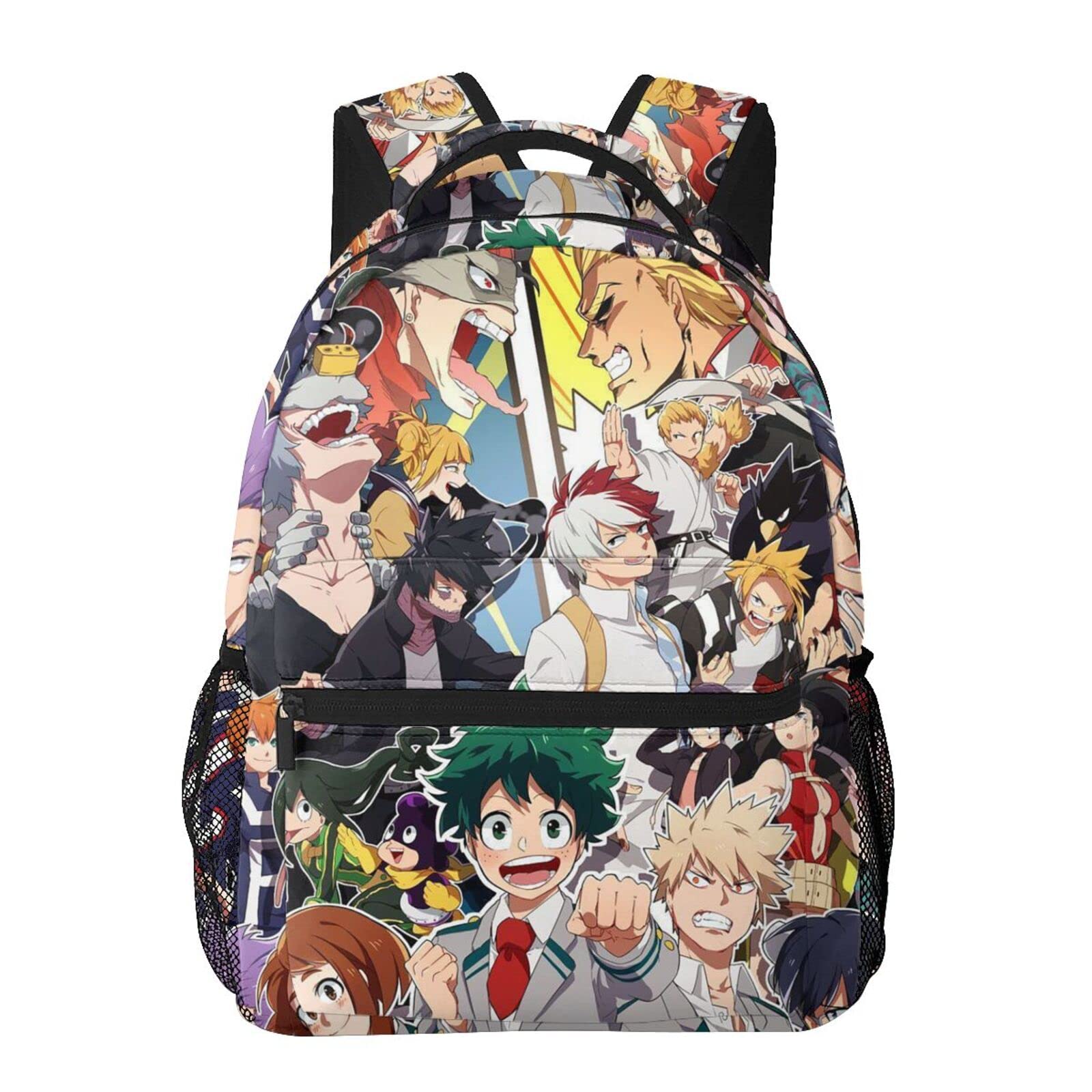 Anime Casual Backpack - Large Capacity Travel Daypack for School, Work & Outdoor Adventures - Cute Cartoon Backpacks for Boys, Girls, Men & Women - Perfect for College, Commuting & Cosplay