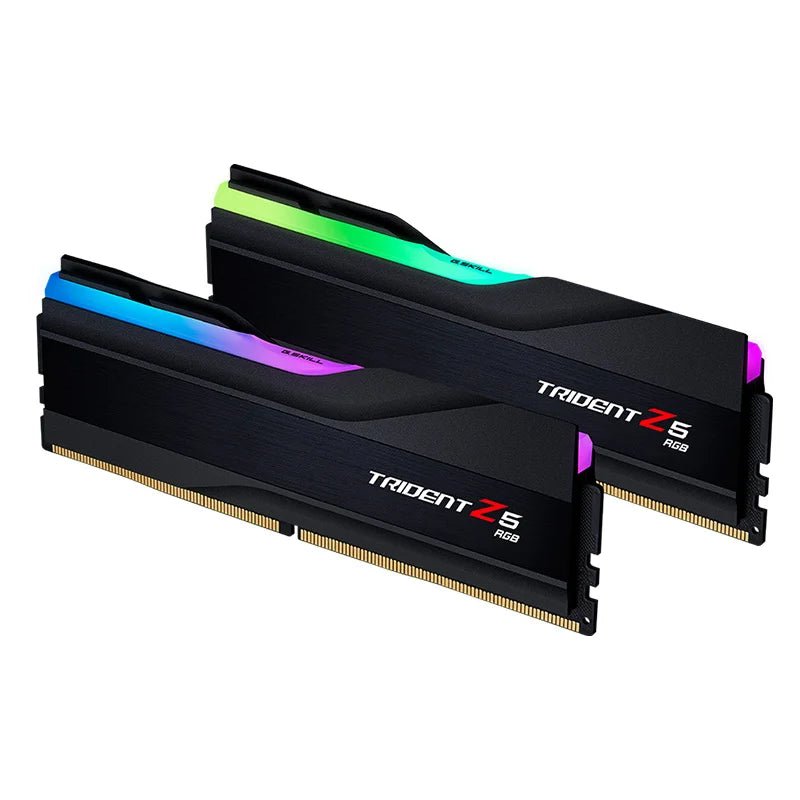 G.Skill Trident Z5 RGB 32GB (2x16GB) DDR5 6000MHz CL32 AMD EXPO Desktop Gaming Memory - High Performance RAM for Gaming PCs, Workstations & Content Creation