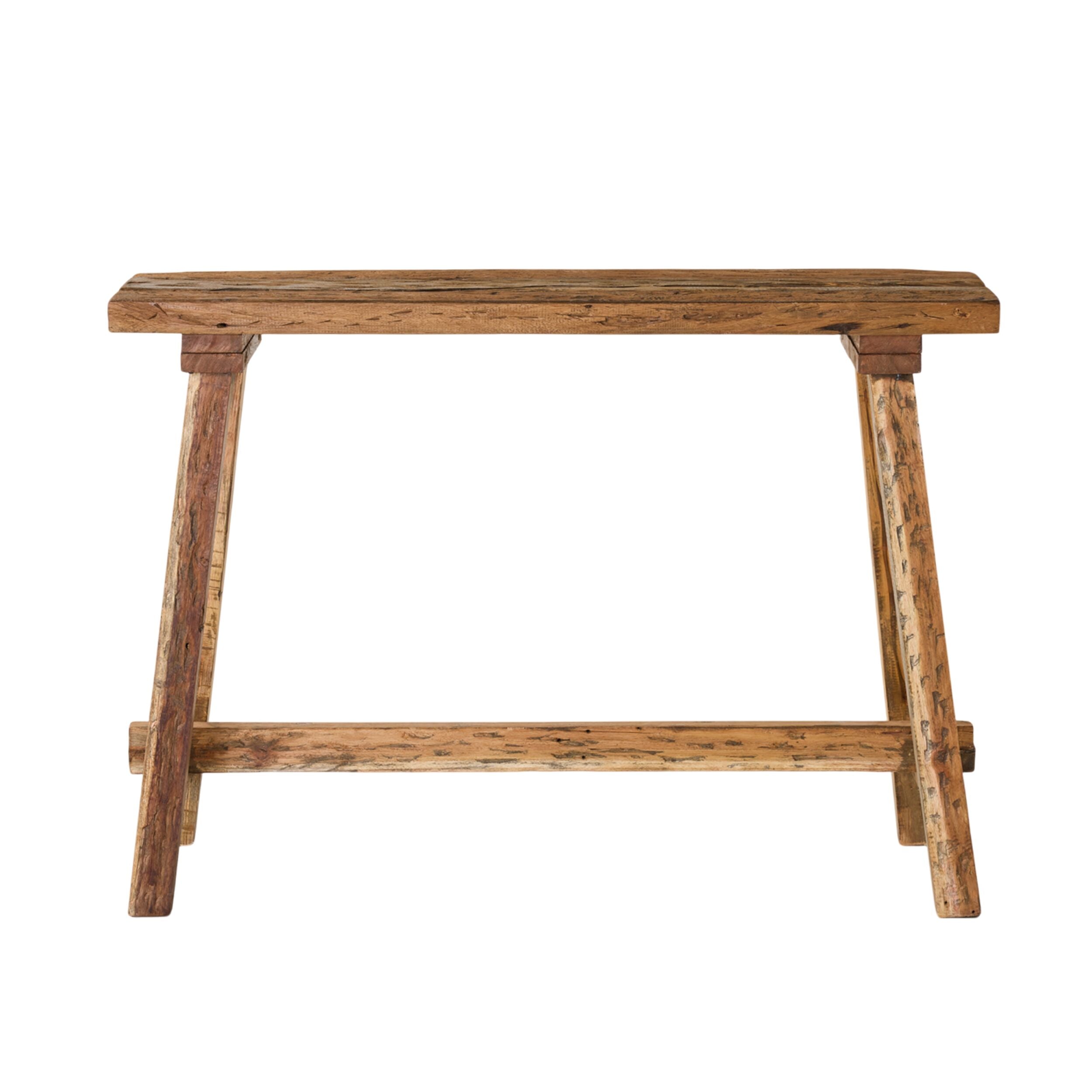 120cm Barndo Console Table - Rustic Entryway Table for Hallway, Living Room & Farmhouse Decor