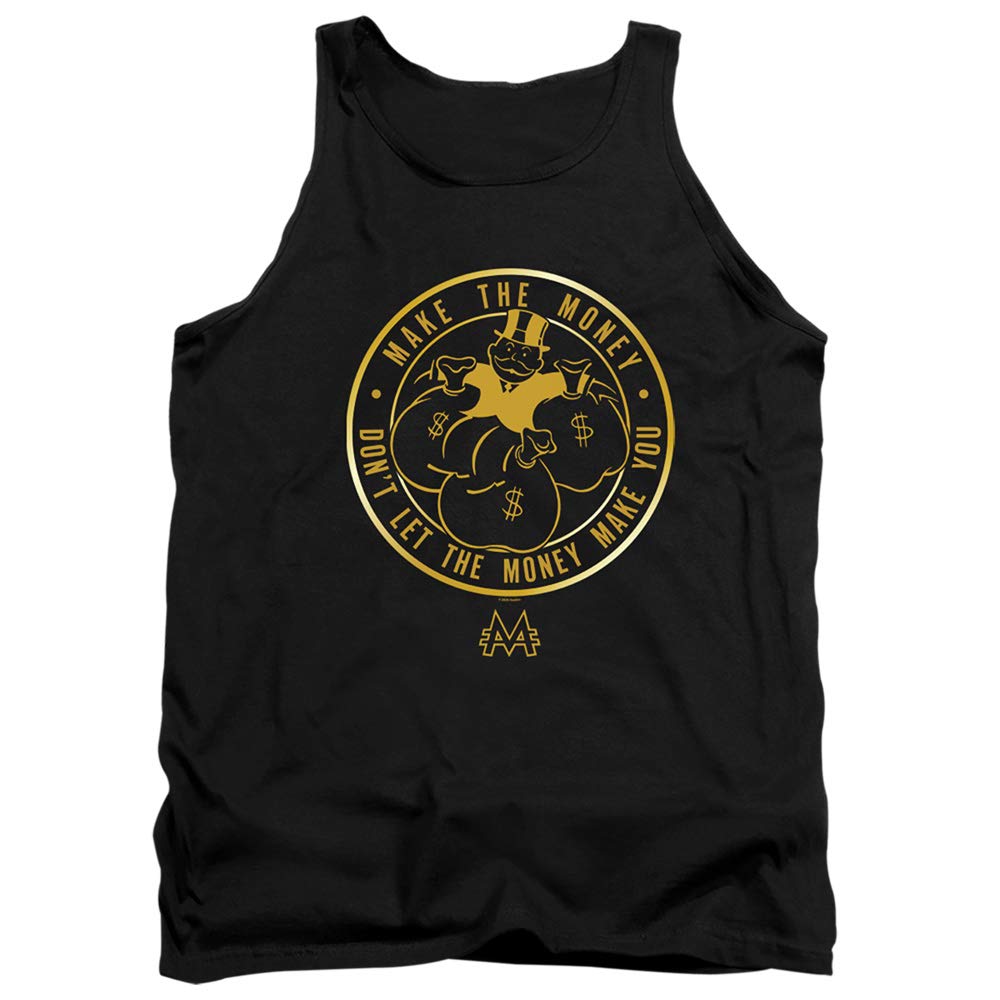 Monopoly Board Game Inspired Unisex Tank Top for Men & Women - Casual Wear, Cosplay & Themed Parties