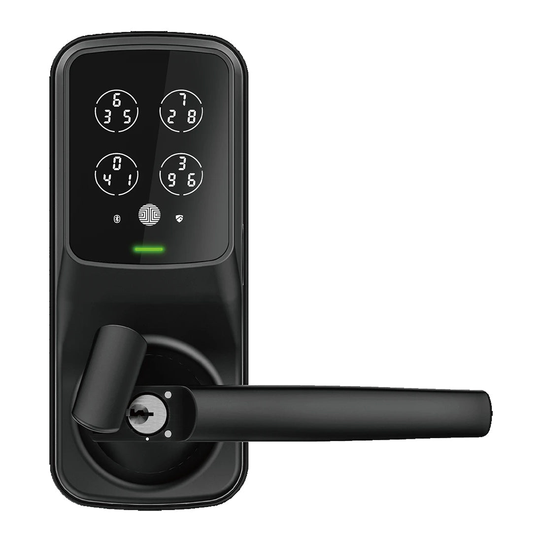 PGD688 Smart Digital Door Lock - Keyless Entry, Fingerprint & PIN Code, Compact Design - Free Basic Installation - Perfect for Homes, Apartments & Offices