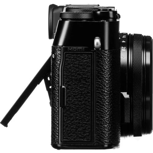 Fujifilm X100V Digital Camera 26.1MP APS-C Mirrorless Camera with 23mm F2 Lens - Black & Silver Edition for Street Photography & Travel Vlogging