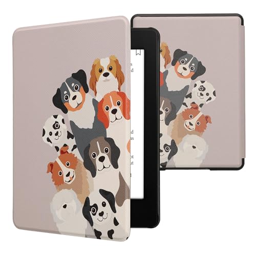Funny Dogs Brown / White / Taupe