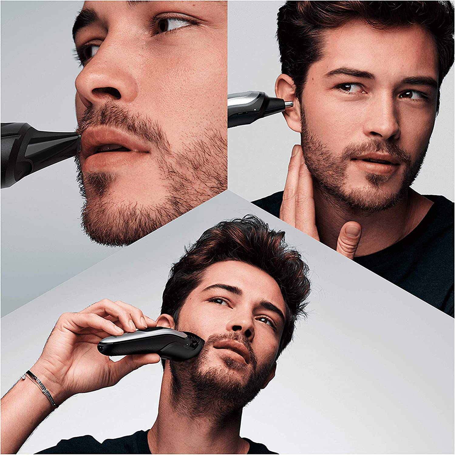 Braun Series XT5 Electric Shaver & Trimmer for Men - 10-in-1 Multi-Grooming Kit (MGK7221) | Precision Shaving for Face, Body, Ear & Nose Hair | Perfect for Travel & Daily Grooming Routine