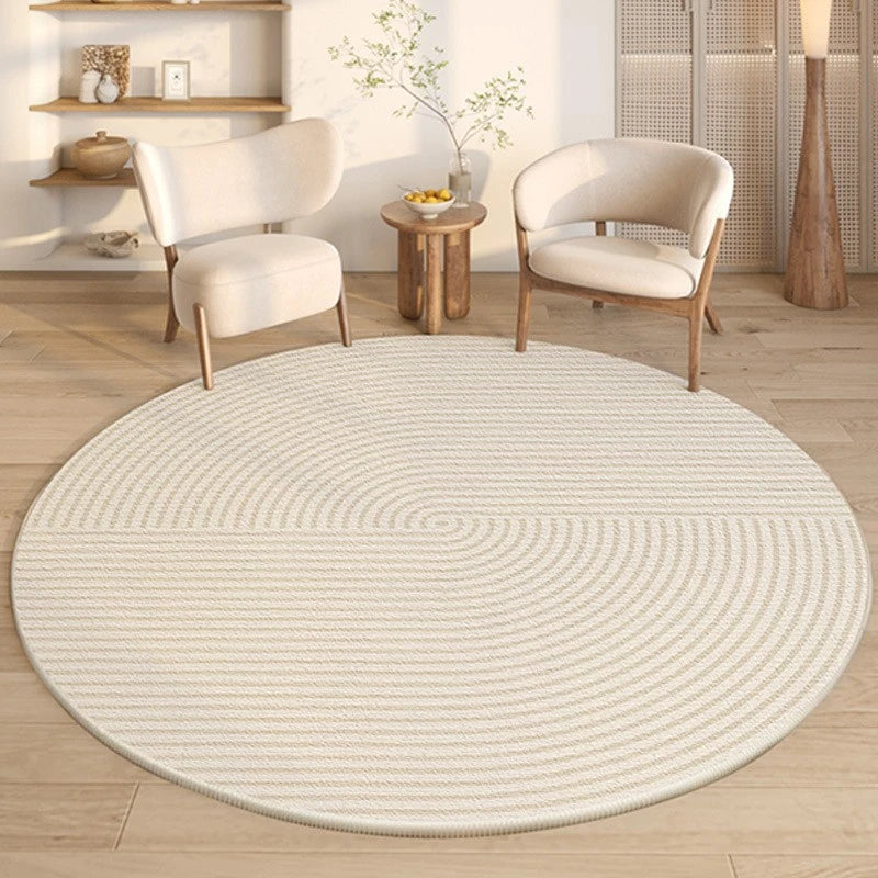 Luxury Celia Velvet Geometric Textured Waterproof Area Rug for Living Room, Bedroom & Dorm - Soft Non-Slip Floor Mat for Home Decor, Cozy Comfort Underfoot