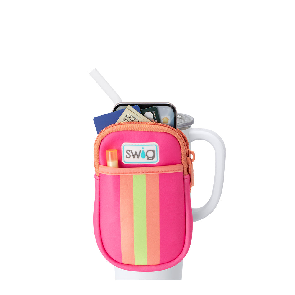 Tutti Frutti Mega Mug Pouch - Large Insulated Drink Holder for Coffee, Tea & Smoothies | Perfect for Travel, Office & Outdoor Activities