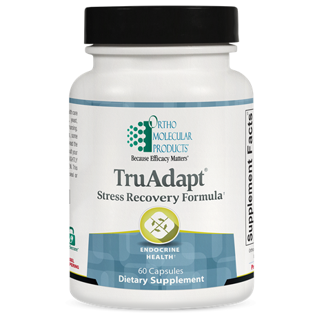 OrthoMolecular Products TruAdapt - Premium Adaptogenic Supplement for Stress Relief & Energy Support - Ideal for Busy Professionals & Active Lifestyles