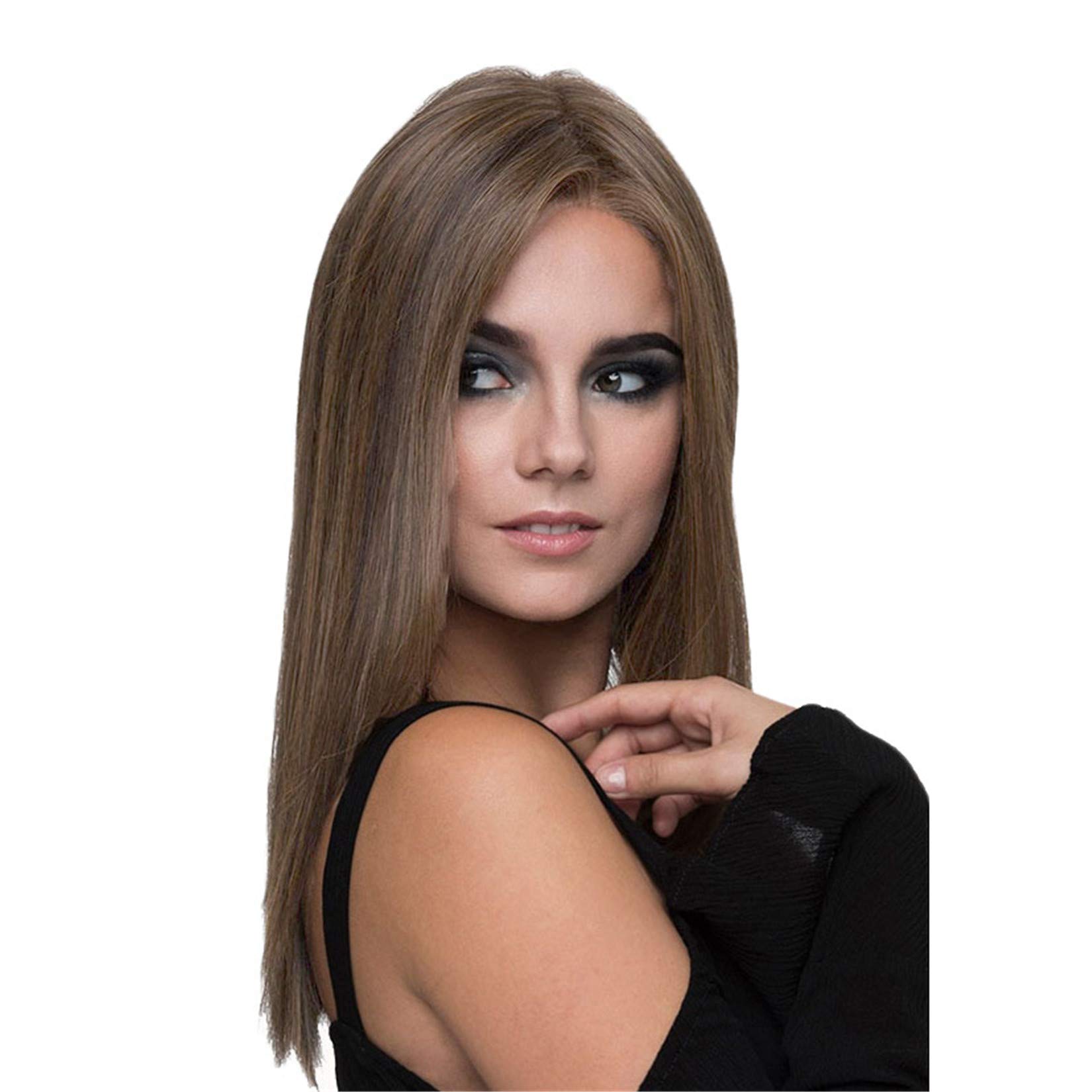 Andongnywell Long Straight Synthetic Hair Wig - Heat Resistant Natural Hairline for Women | Halloween Cosplay & Daily Wear | Perfect for Parties, Costume Events & Everyday Styling