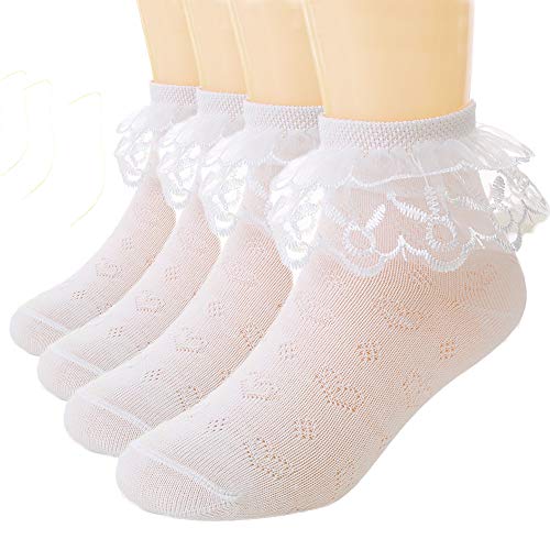 4 Pairs White