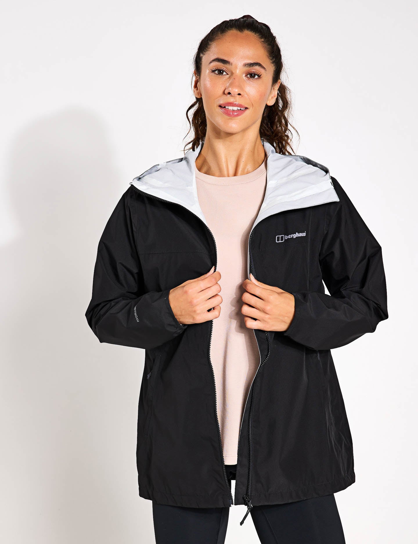 Deluge Pro 3.0 Waterproof Jacket for Men & Women - Lightweight Raincoat with Breathable Technology - Perfect for Hiking, Camping & Outdoor Adventures (Jet Black)