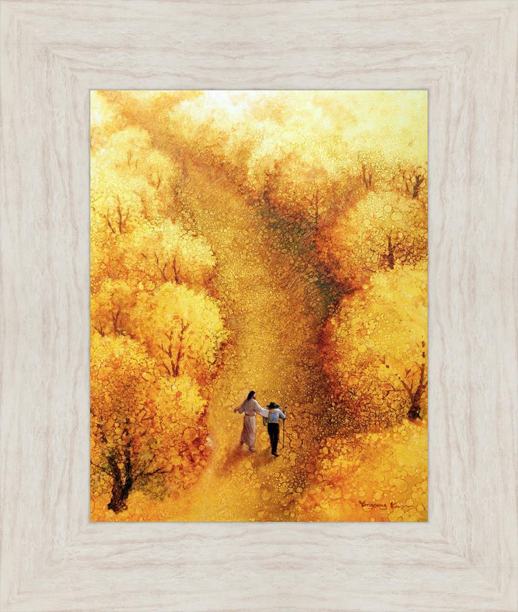 By Your Side - Heartwarming Art Print by Yongsung Kim | Christian Home Decor, Wall Art for Living Room & Bedroom | Perfect Gift for Weddings, Anniversaries & Housewarming