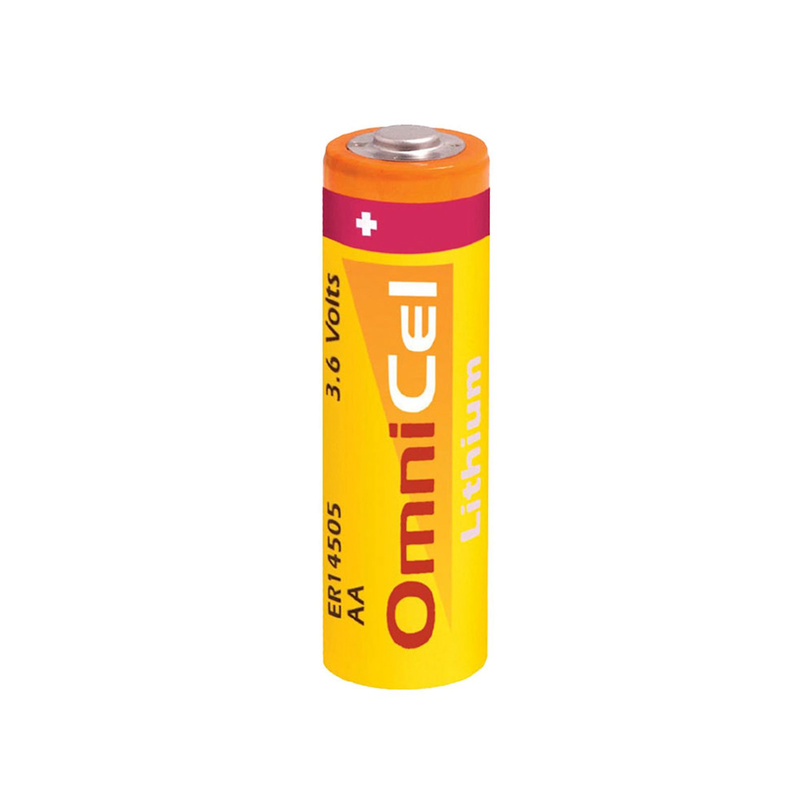 ER14505 3.6V 2400mAh AA Lithium Button Top Battery - Long Lasting Power for Smoke Alarms, Medical Devices & Emergency Equipment