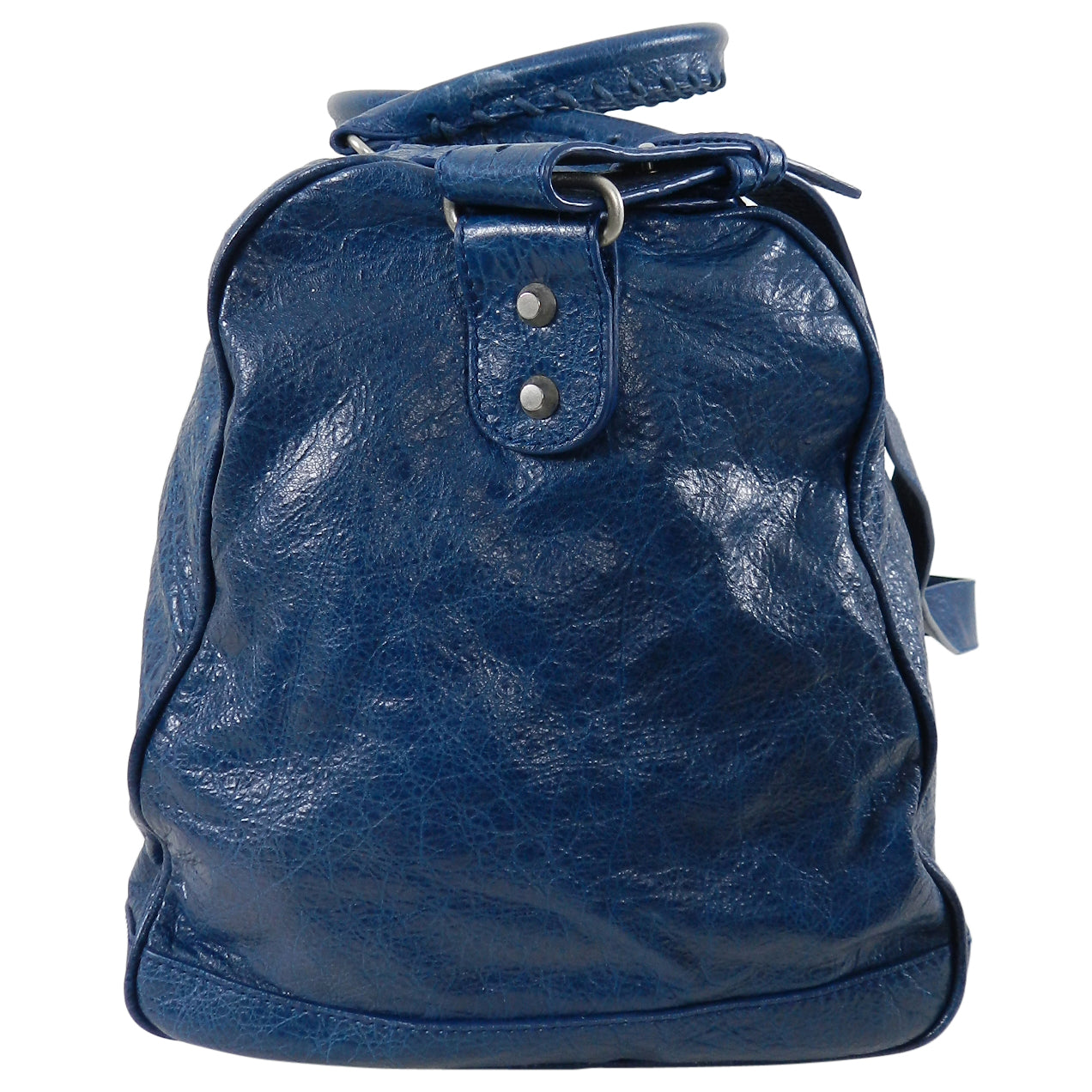 Balenciaga City Blue Giant Weekender Overnight Duffle Bag for Women | Luxury Travel Bag, Gym Bag & Weekend Getaway Essential