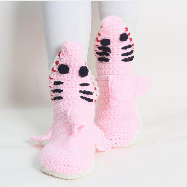 Soft Plush Shark Socks for Women & Men - Comfortable Fuzzy Animal Socks for Lounge, Sleep, and Gifts - Fun Novelty Socks for Shark Lovers