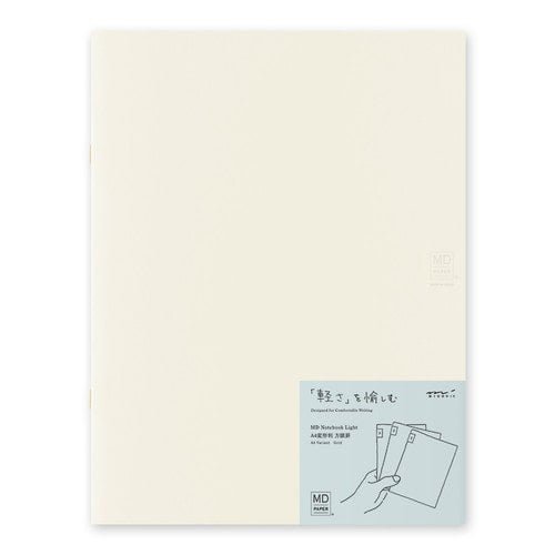 MD Notebook Light Set - Premium Midori DESIGNPHIL Notebook with LED Light for Journaling, Writing & Reading | Perfect for Office, Study & Nighttime Use