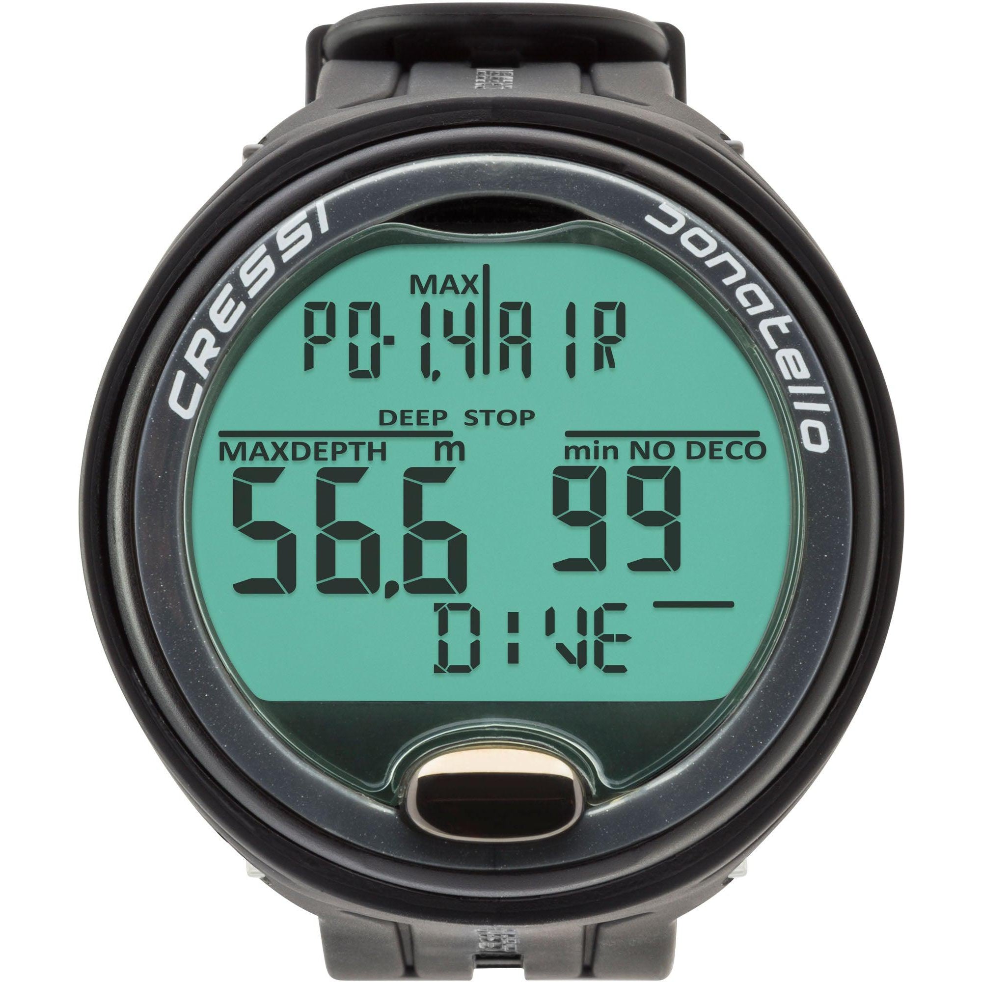Cressi Donatello Dive Computer - Professional Scuba Diving Watch with Depth Gauge & Nitrox Mode | Perfect for Recreational & Technical Diving Adventures