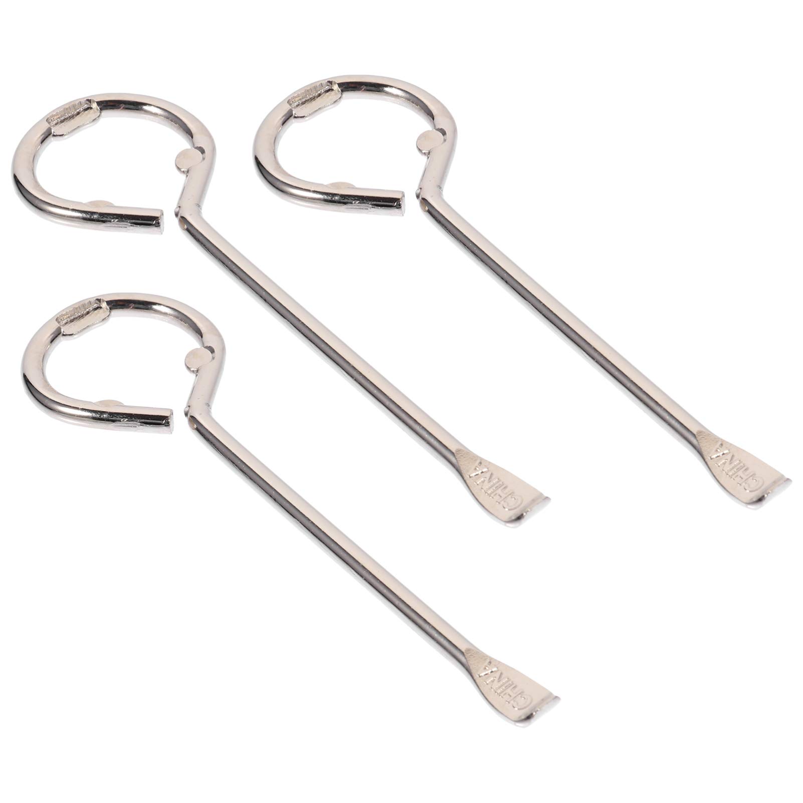3-Piece Paint Bucket Opener Set - Durable Can Opening Tool, Manual Tin Opener & Lid Lifter for Paint Cans, Iron Cans & More - Perfect for Artists, DIY Projects & Home Renovations