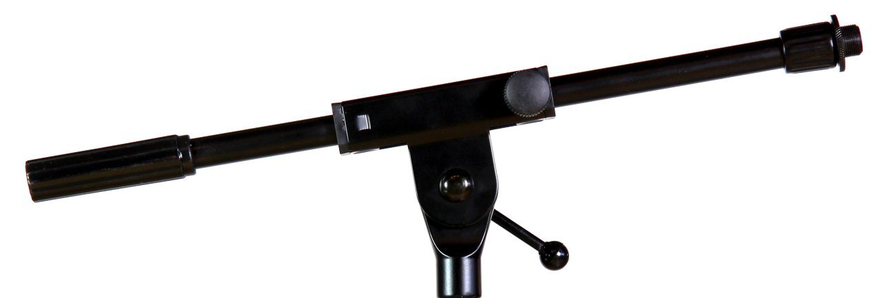 AirTurn Telescoping Boom Extension for Mic Stands - Adjustable Microphone & Tablet Holder for Studio, Podcast & Live Streaming (Mic Stand Not Included) - Perfect for Home Recording & Professional Audio Setups