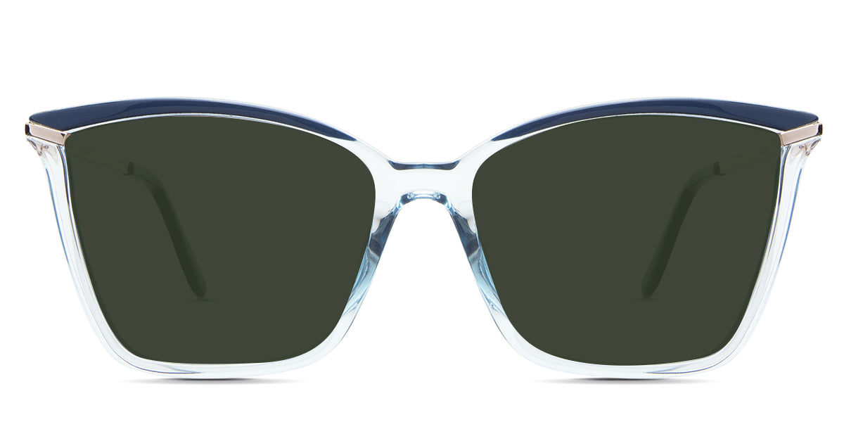 Khloe Women's Prescription Sunglasses - UV Protection, Polarized Lenses for Driving, Outdoor & Fashion Use