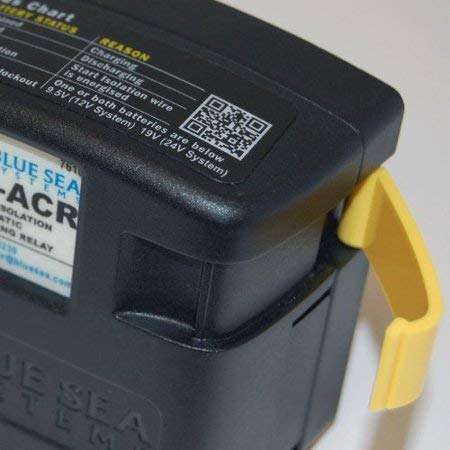 Blue Sea 7610 120 Amp SI-Series Automatic Charging Relay for Marine & RV Battery Systems - Dual Battery Isolator for Boats, Yachts, Campers & Off-Grid Power Solutions