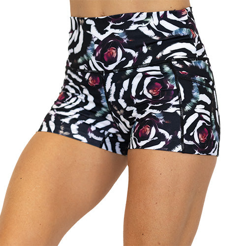 Floral Print Summer Shorts for Women - Comfortable & Stylish Casual Shorts for Beach, Vacation, and Everyday Wear