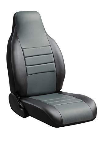 Black with Gray Center Panel
