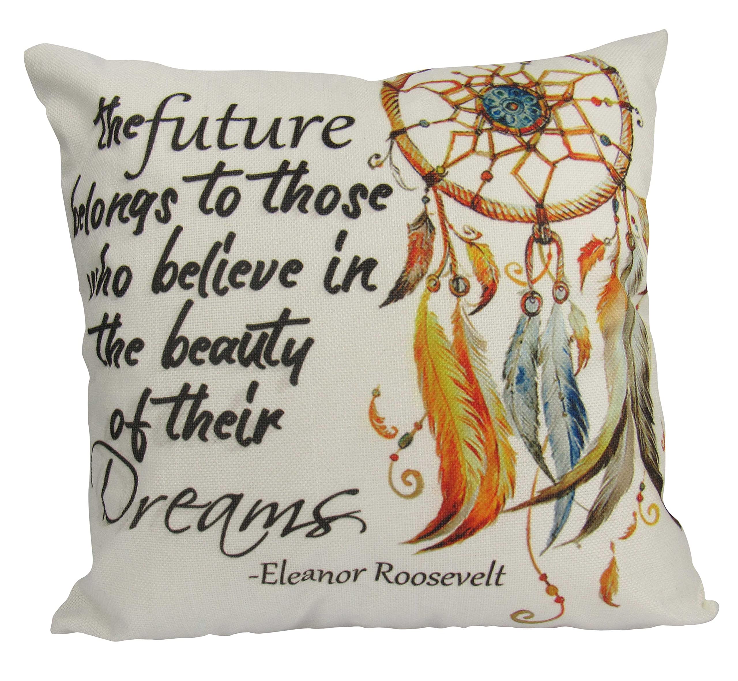 Graduation Gifts for Her - Motivational Quote Pillow Cover | Inspirational Home Decor