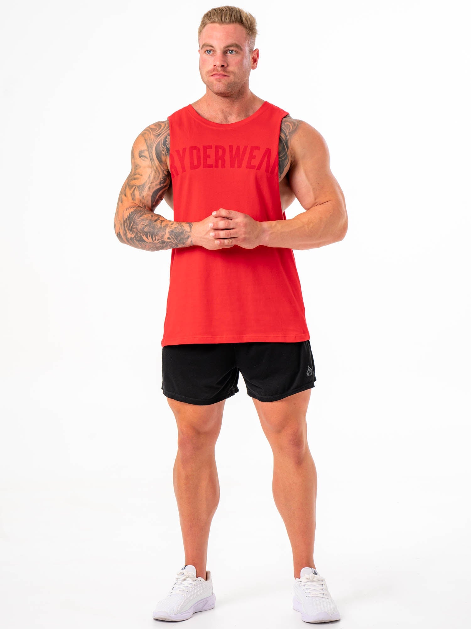 Baller Tank Top for Women - Stylish Red Sleeveless Shirt for Workout, Gym, Yoga & Casual Wear