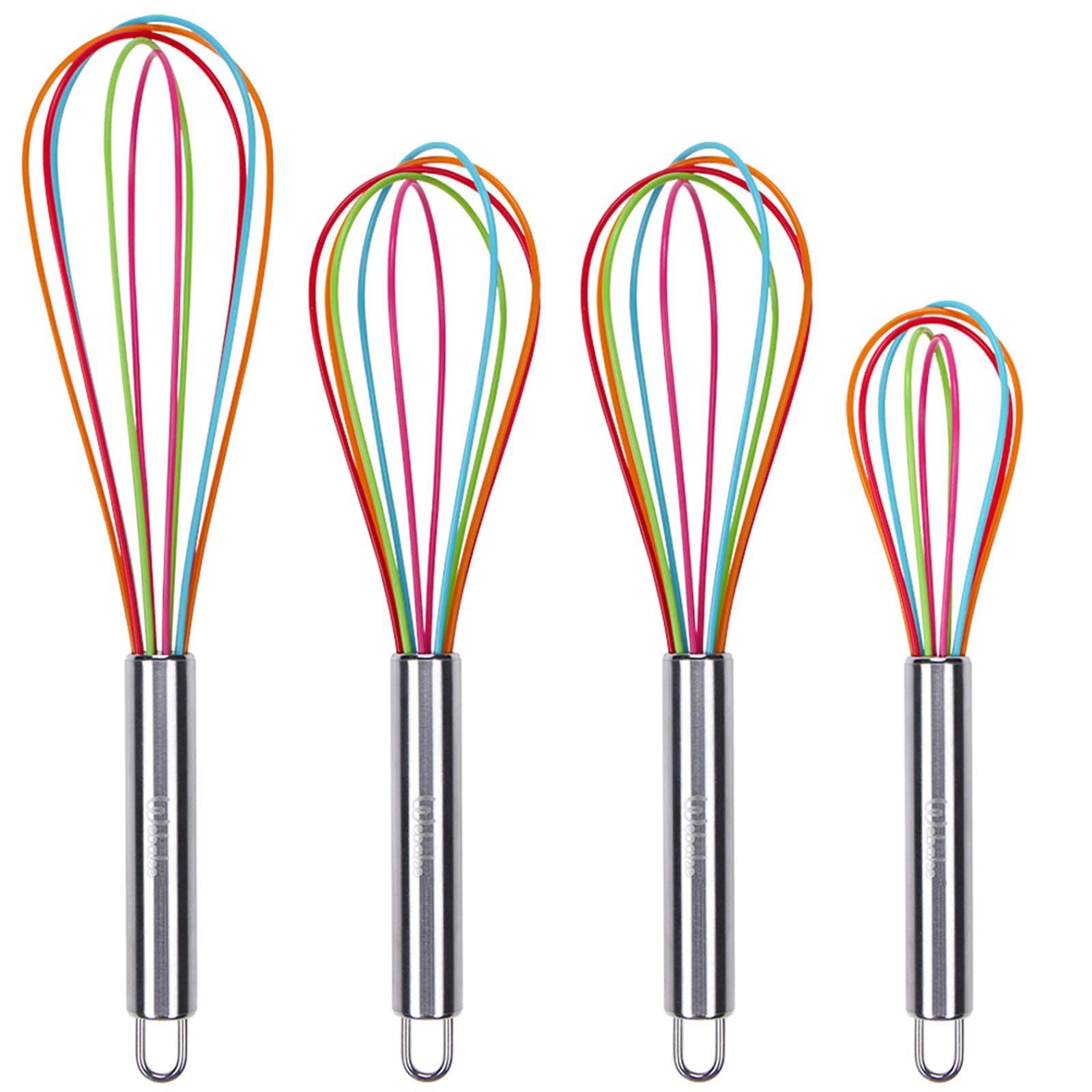 Webake 4-Piece Silicone Whisk Set - 8