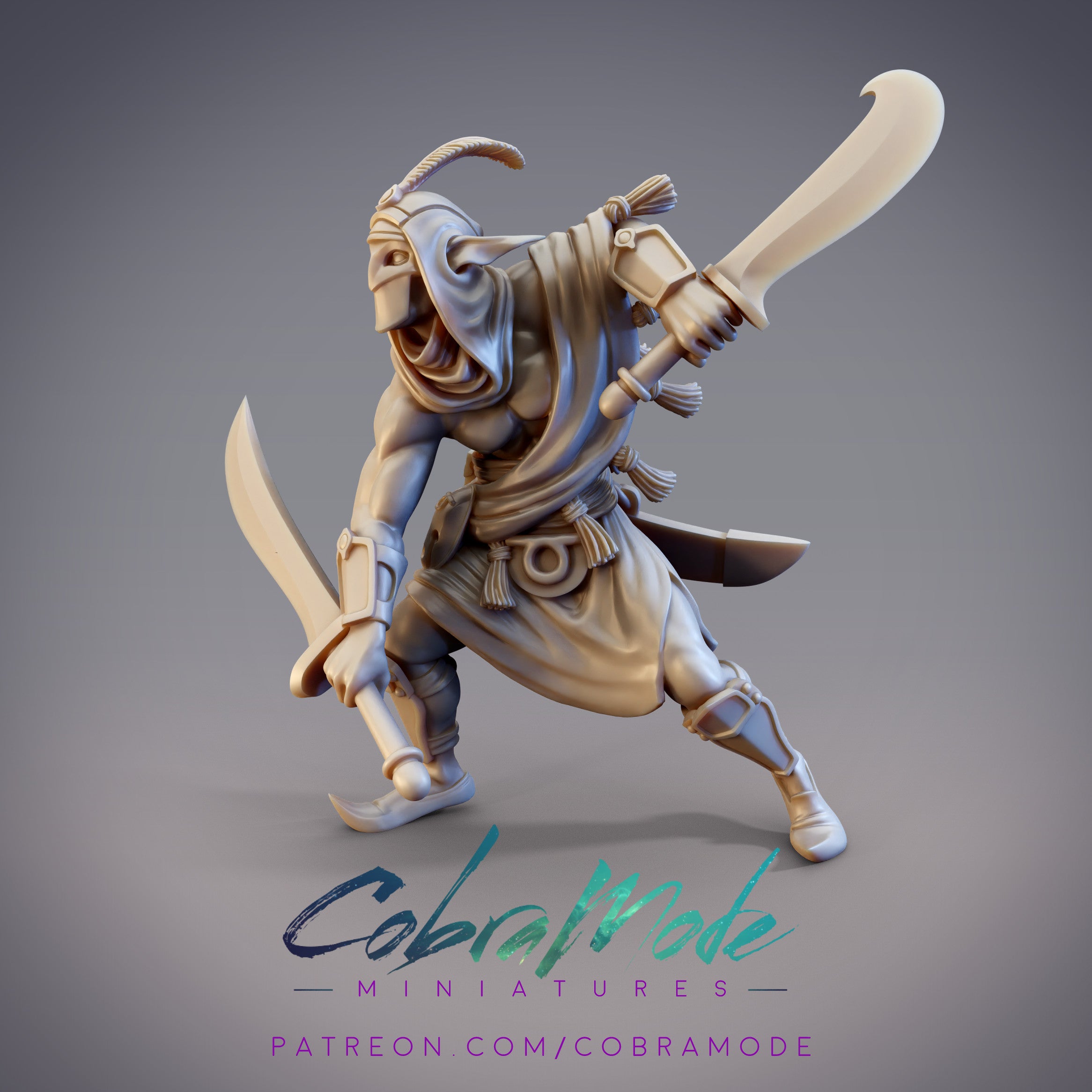 Al Sa'igh Mortuary Guild Elf Intercessor - Premium Fantasy Miniature for D&D, Pathfinder & Tabletop RPG Gaming