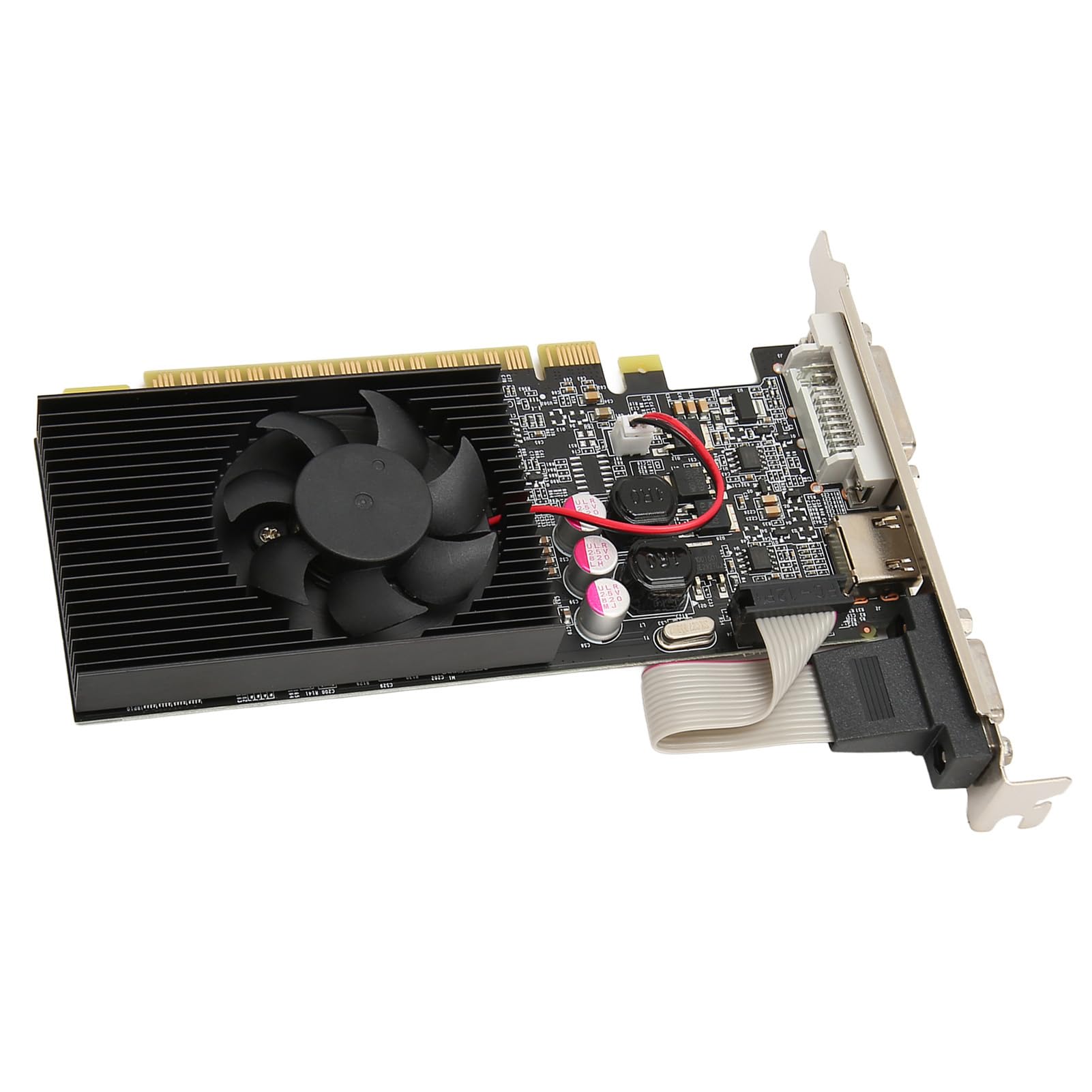 Jiawu 64bit Low Noise Discrete Graphics Card - Stable Performance for Desktop PC Gaming, Video Editing & Graphic Design
