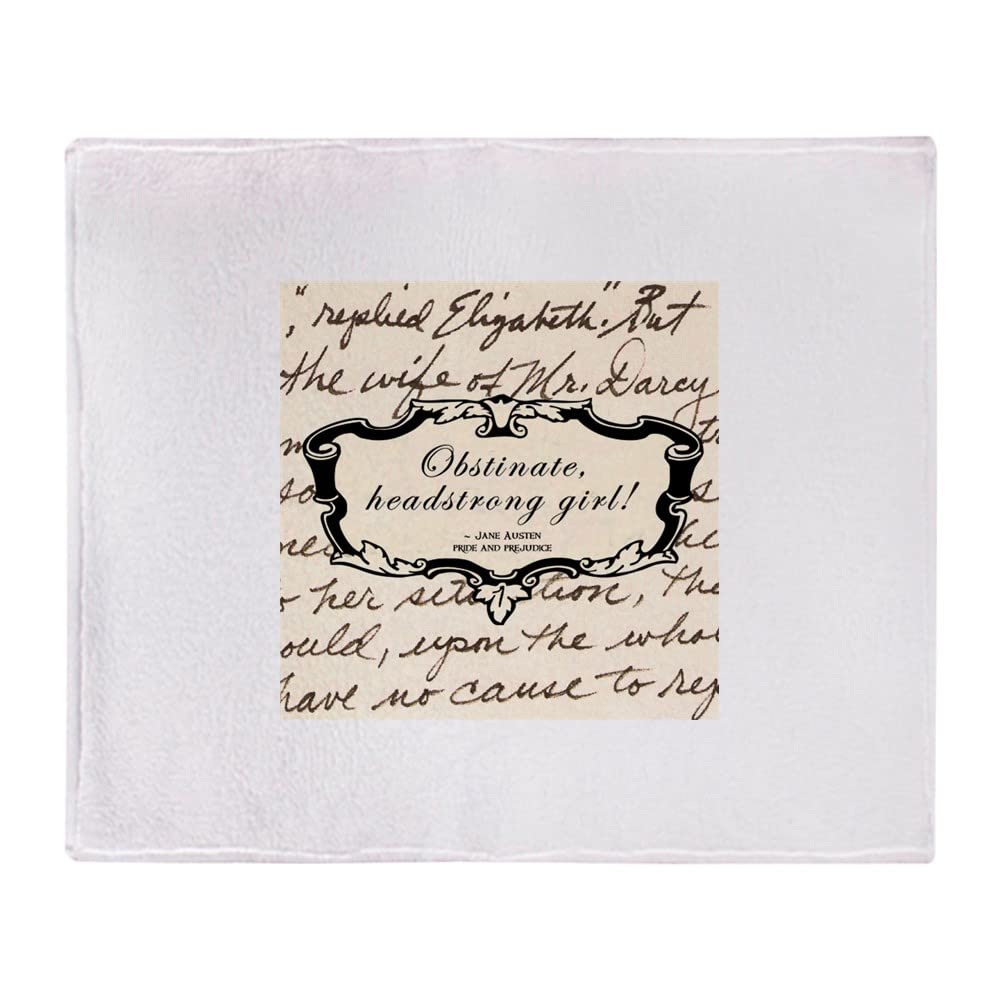 Elizabeth Bennett Soft Fleece Throw Blanket 60