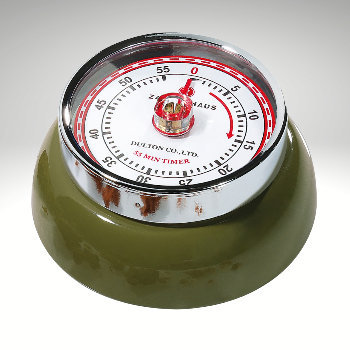 Frieling USA Premium Olive Kitchen Timer - Digital Countdown Timer with Loud Alarm for Cooking, Baking, and Meal Prep | Perfect for Home Chefs and Professional Kitchens
