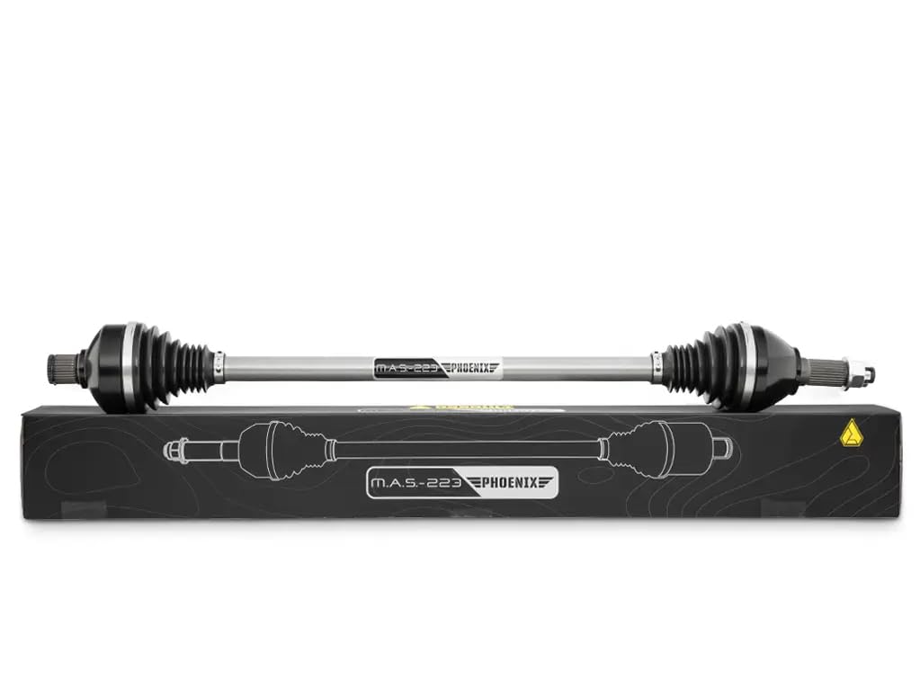 Assault Industries MAS-223 Phoenix Axle for Can-Am Maverick X3 | 72-Inch Wide Off-Road UTV Axle | Non Smart-Lok Rear Axle Replacement | Durable Performance for Trail Riding & Off-Road Adventures